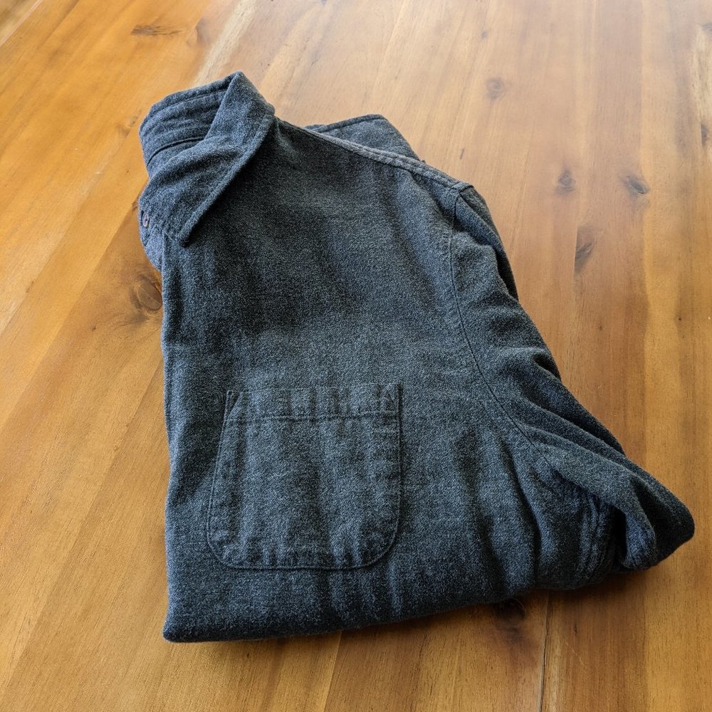 Marine Layer Button Down Pullover - Dark Green